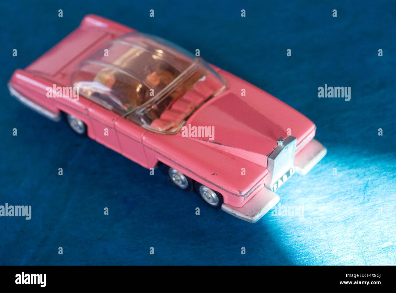 Thunderbirds are go! Lady Penelope's pink Rolls Royce Stock Photo - Alamy