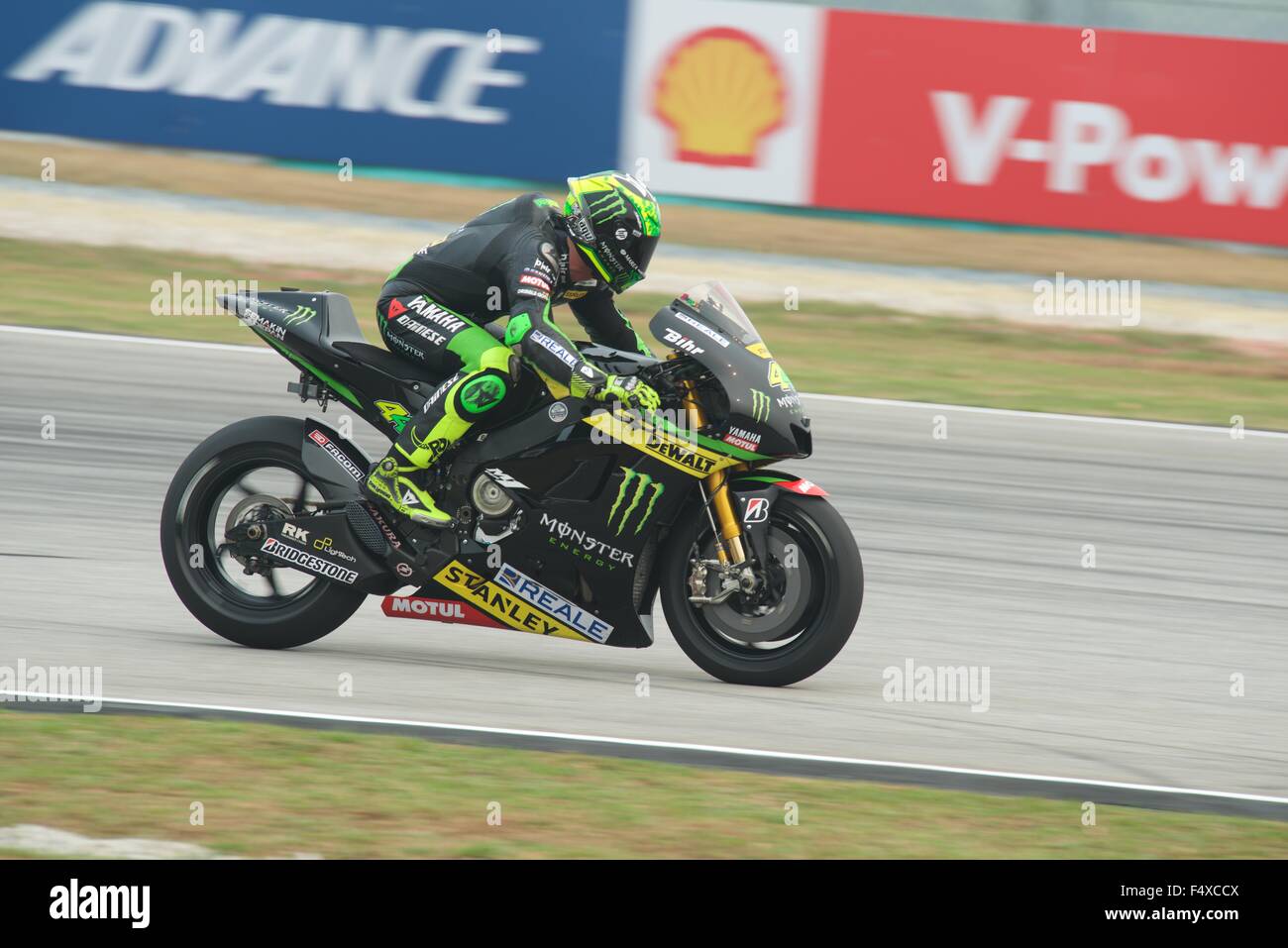 Sepang Circuit, Malaysia. 23rd Oct, 2015. Spanish rider Pol Espargaro ...