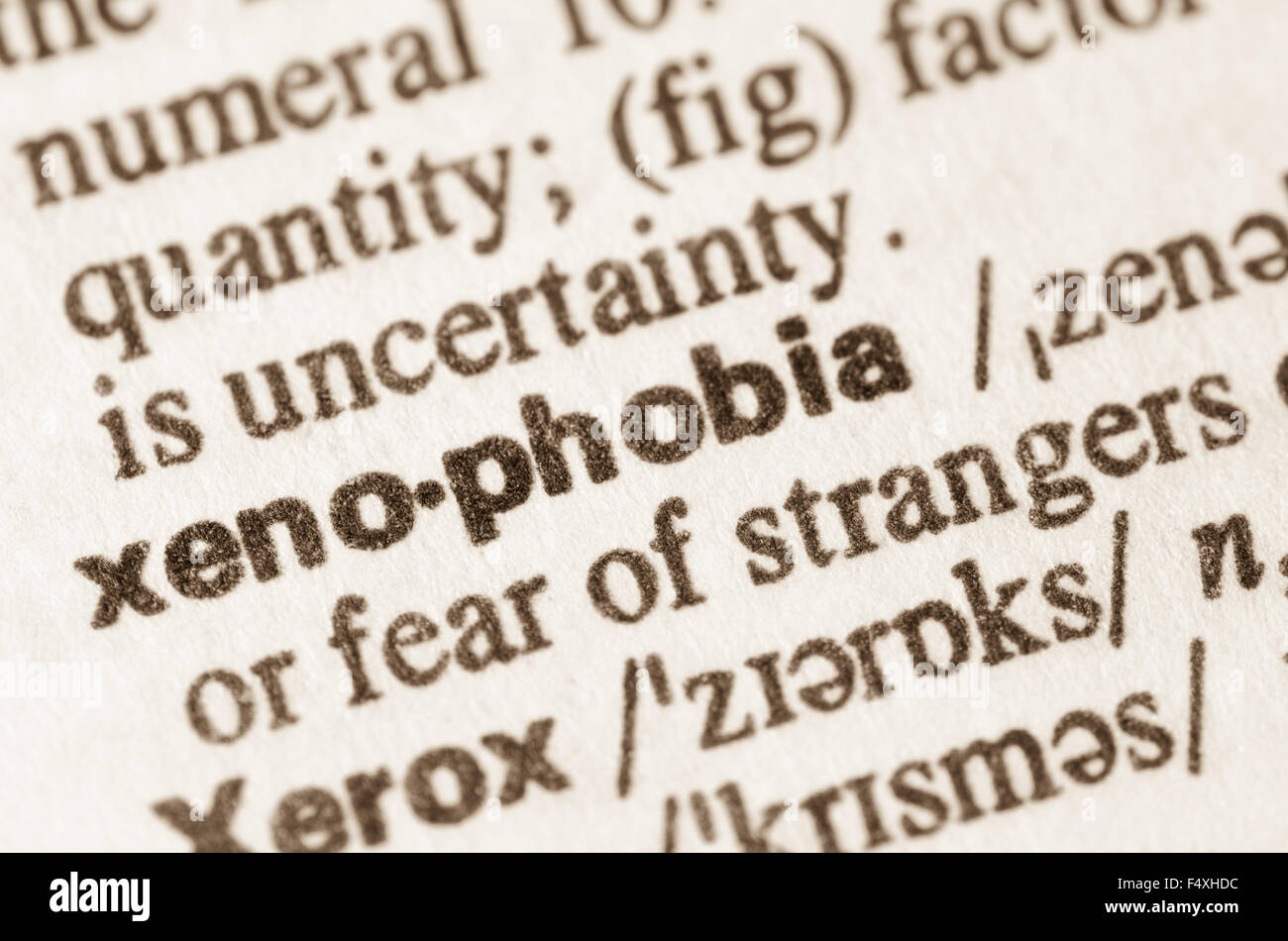 Xenophobia hires stock photography and images Alamy