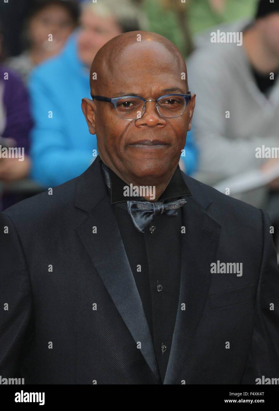 London, UK, 8th Sep 2015: Samuel L. Jackson  attends the GQ Men of the Year Awards in London Stock Photo