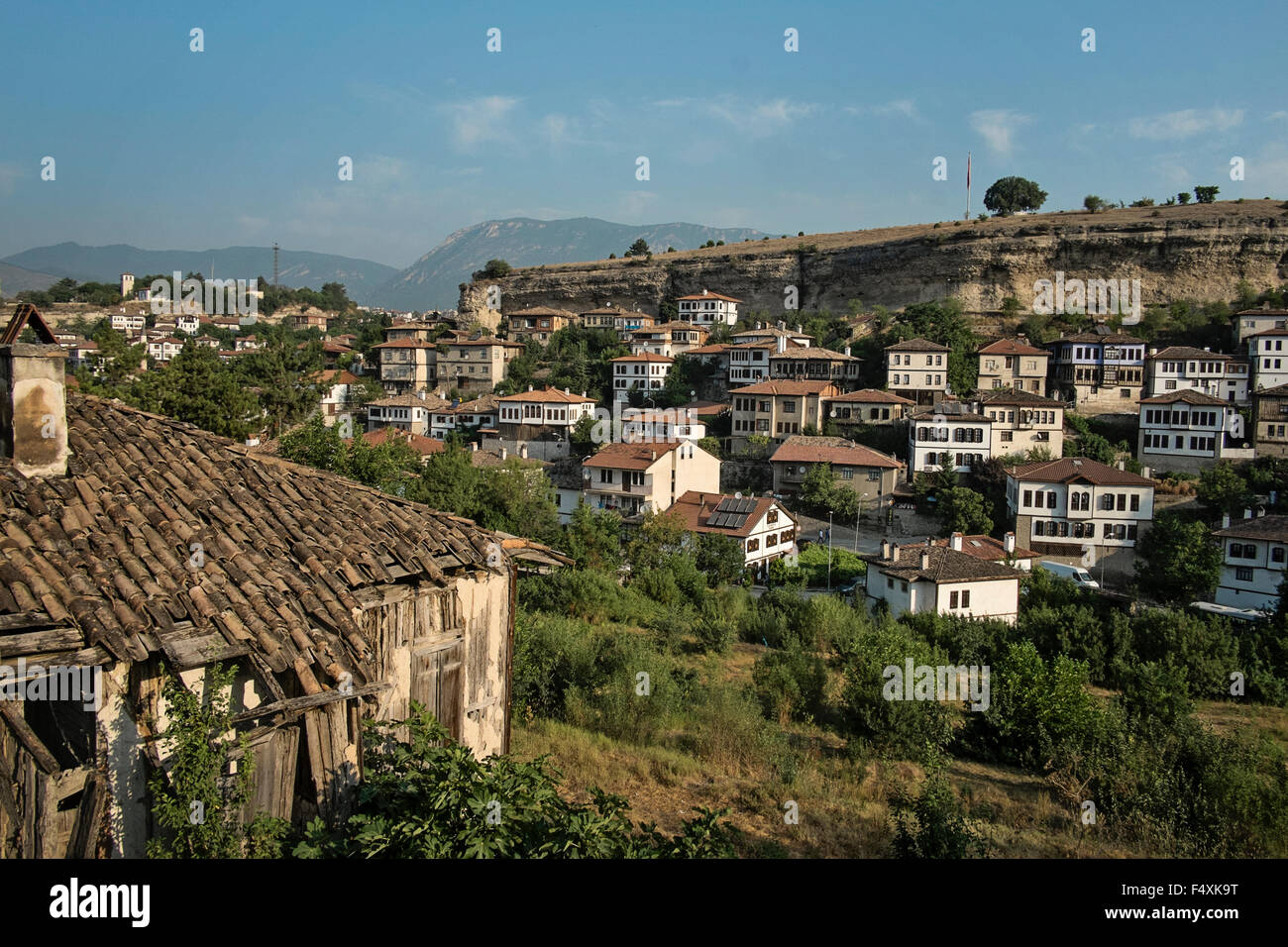 Traditional Ottoman buildings in the old section of Safranbolu, Turkey Stock Photo