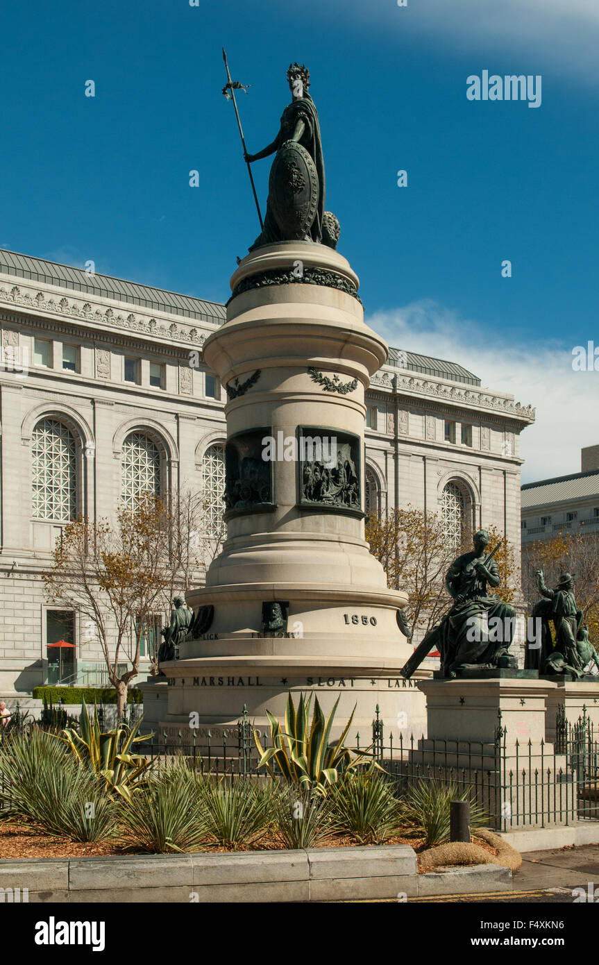 Pioneer monument hi-res stock photography and images - Alamy