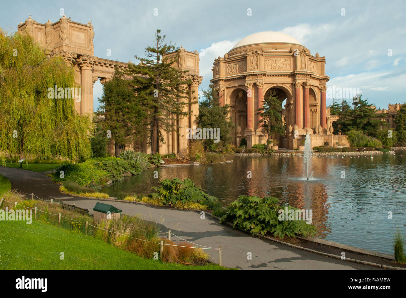 Palace of Fine Arts, San Francisco, California, USA Stock Photo