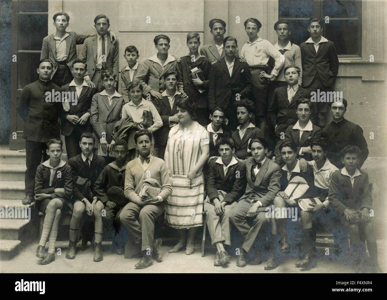 The lower fourth class, Rome, Italy Stock Photo