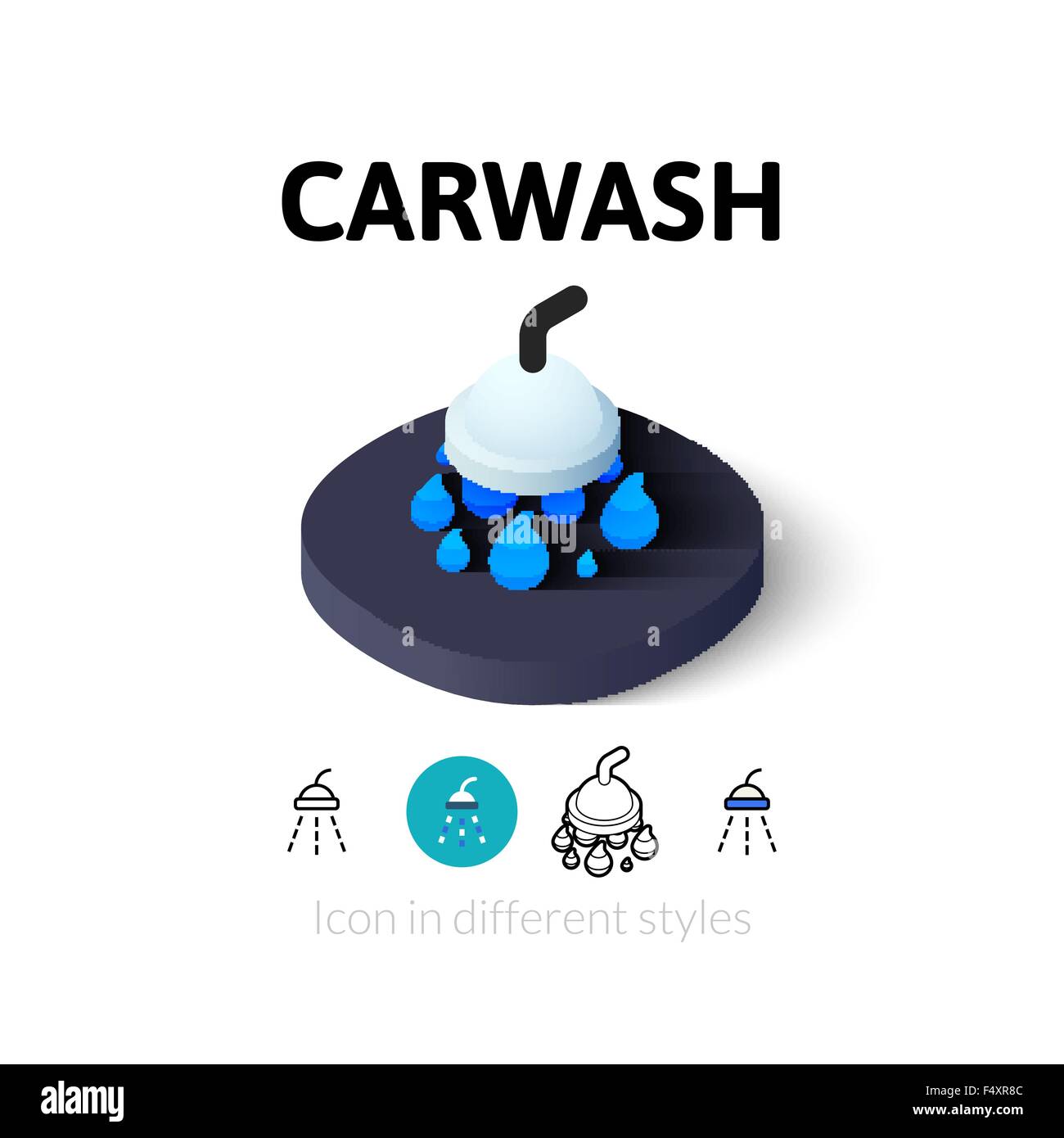 Carwash logo hi-res stock photography and images - Alamy