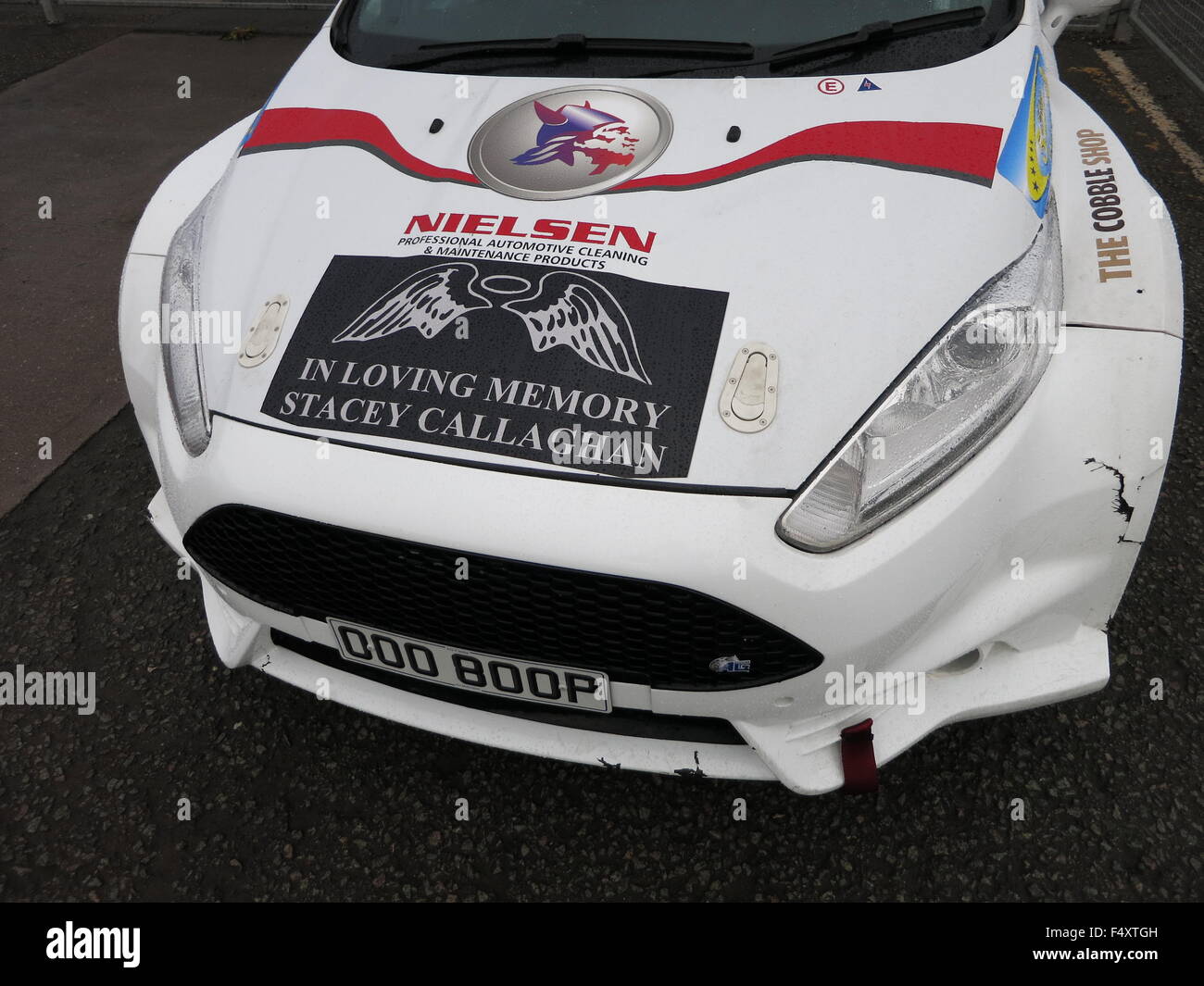 Rally car racing decals hi-res stock photography and images - Alamy
