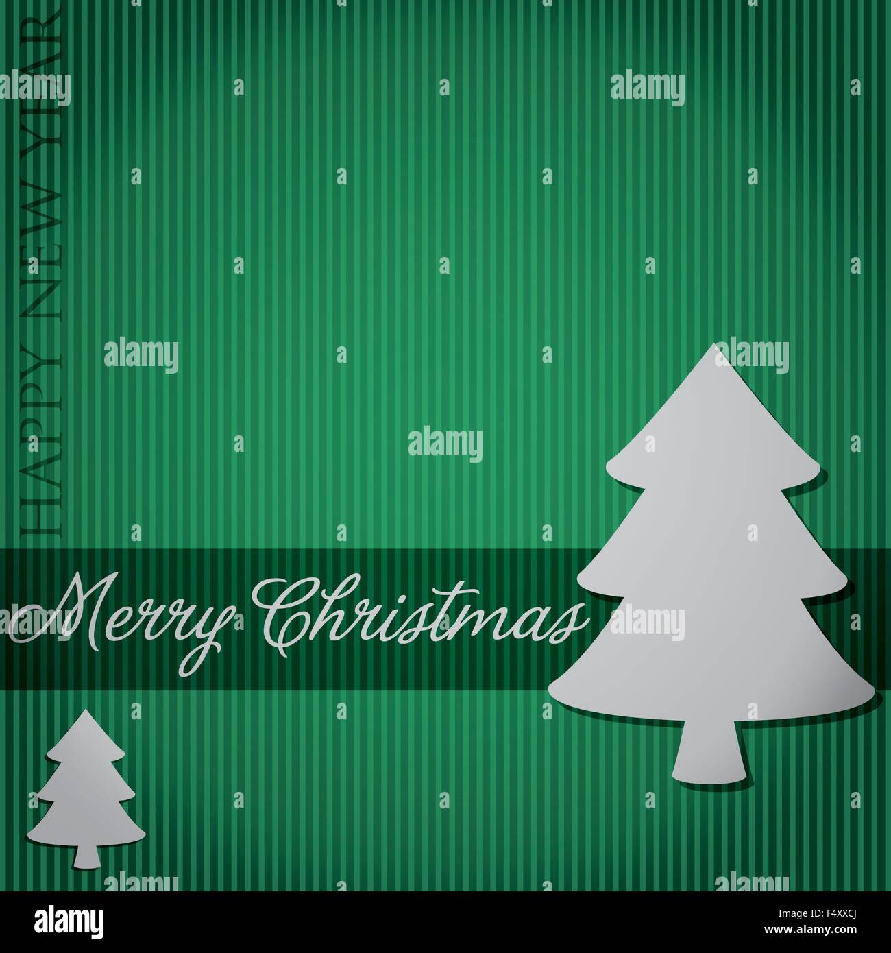 Elegant decoration Christmas card in vector format Stock Vector Image