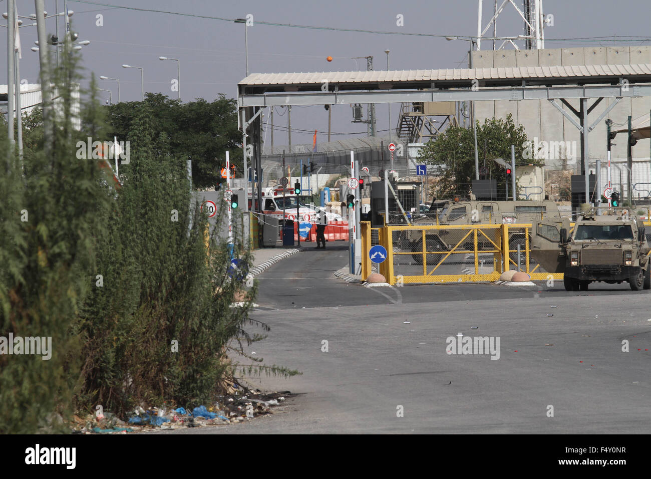 Jenin Checkpoint Jenin, West Bank, Palestinian Territory. 24th Oct, 2015. Israeli ...