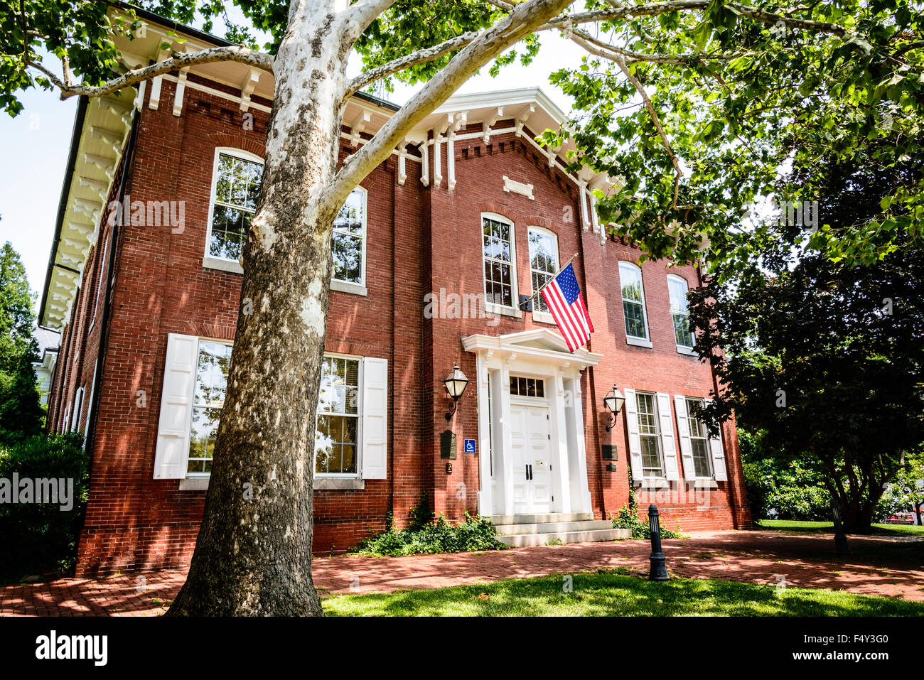 Historic Kent County Courthouse, 101 North Cross Street, Chestertown, Maryland Stock Photo Alamy