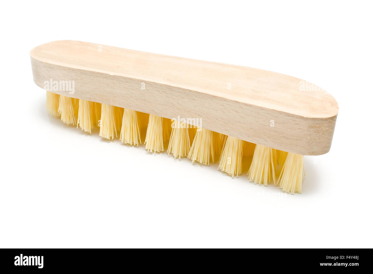 Scrub brush on the floor Cut Out Stock Images & Pictures Alamy