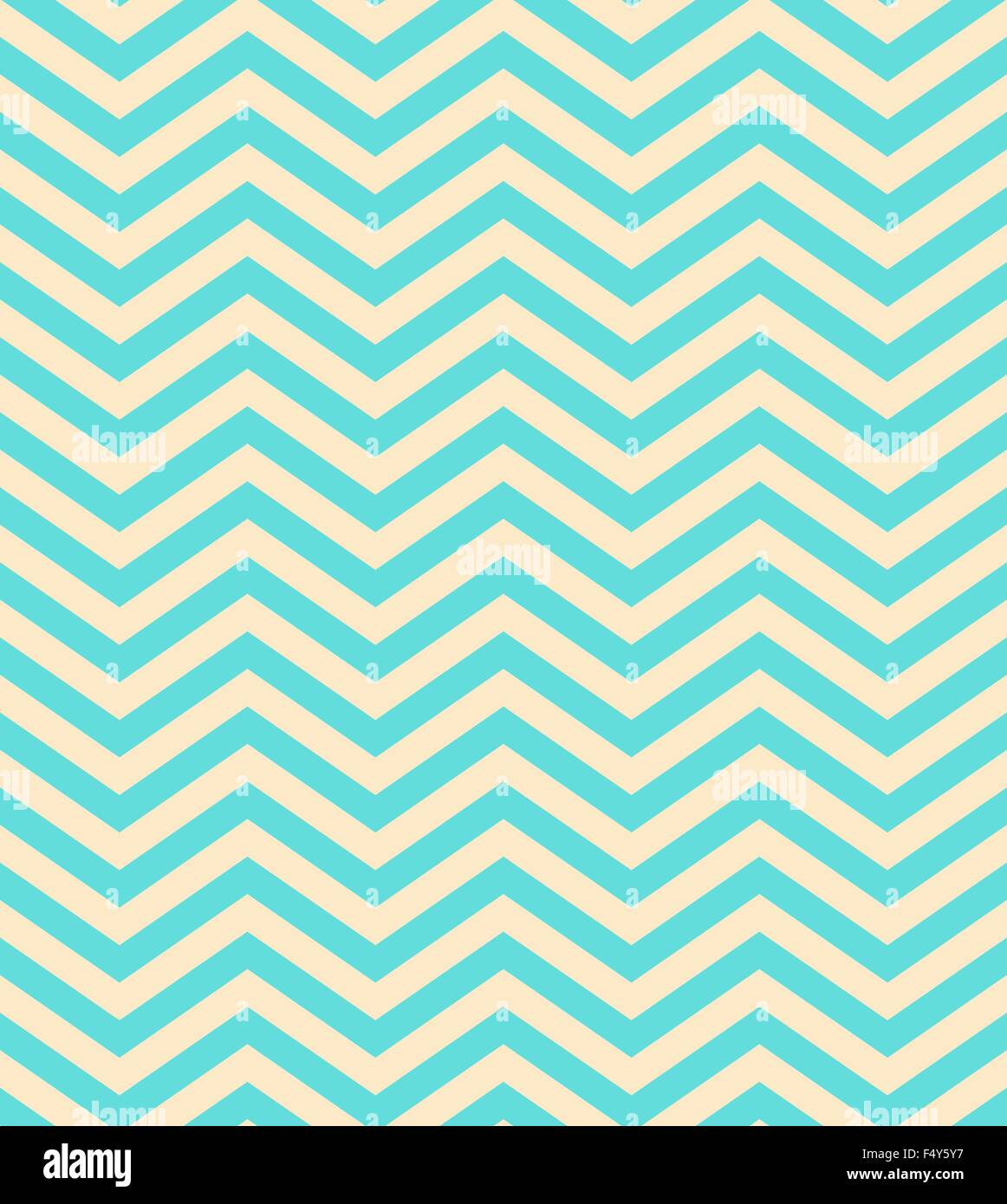 turquoise gradient chevron seamless pattern background vector. Stock Vector