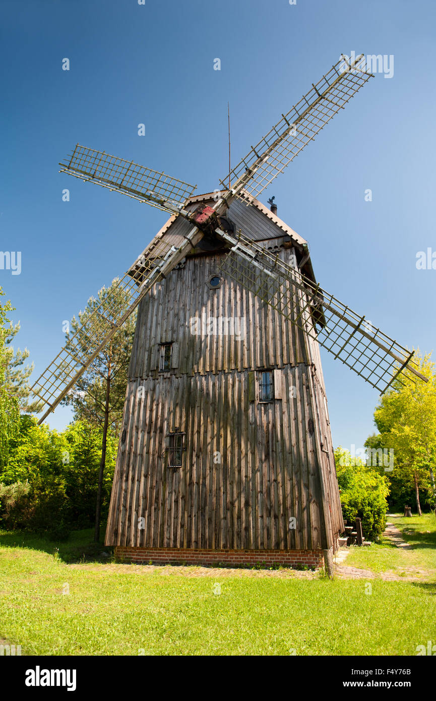 Blades old wooden windmill hires stock photography and images Alamy