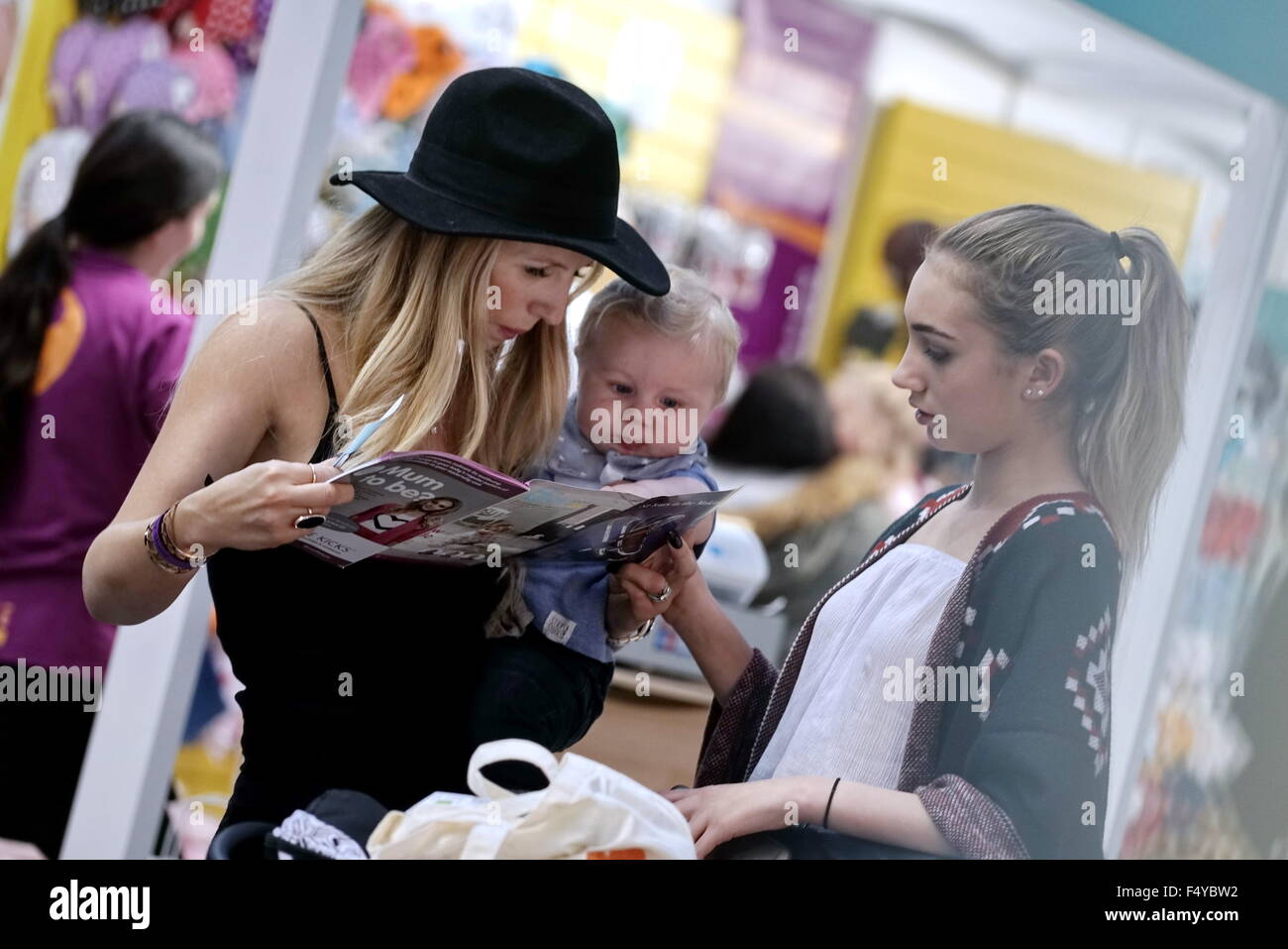 London,England, 24th Oct 2015 : Naomi Isted is an British fashion and