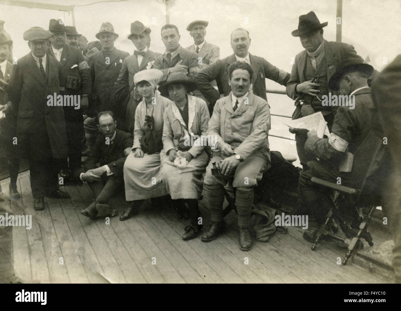 Deck with passengers hi-res stock photography and images - Alamy