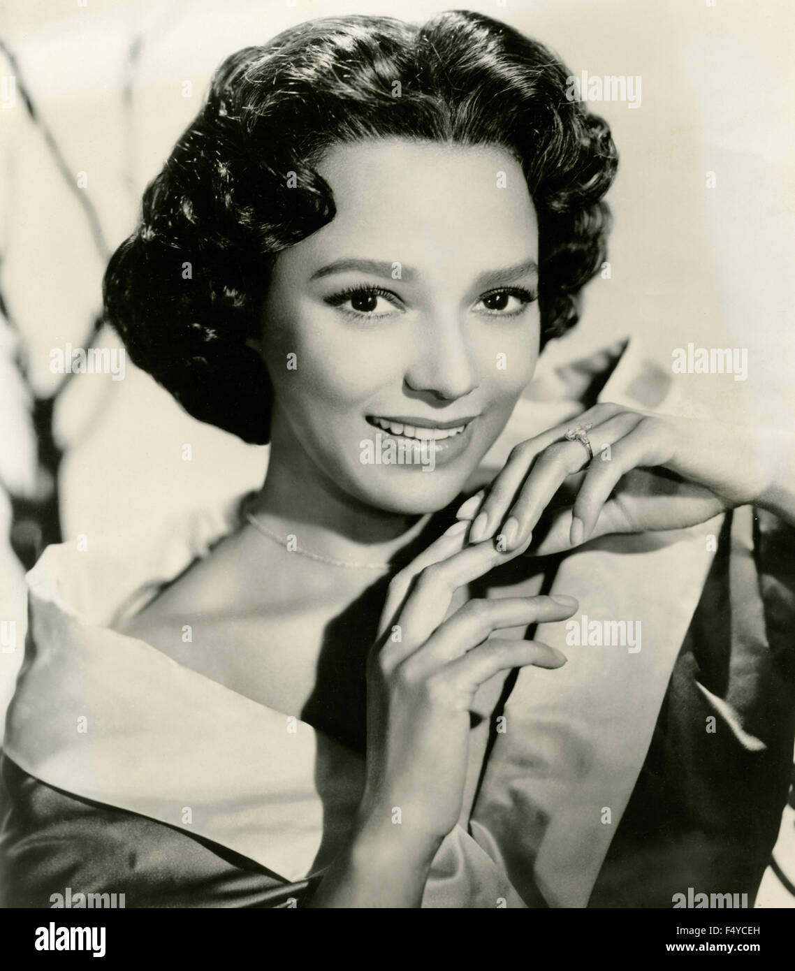 The American actress and singer Dorothy Dandridge Stock Photo - Alamy