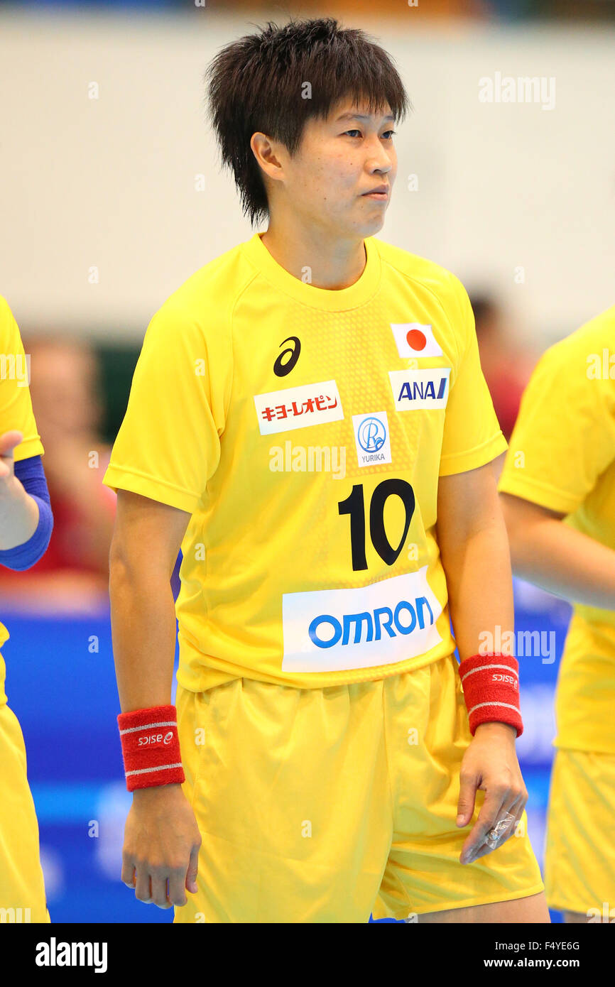 Aichi Prefectural Gymnasium, Aichi, Japan. 24th Oct, 2015. Shio Fujii