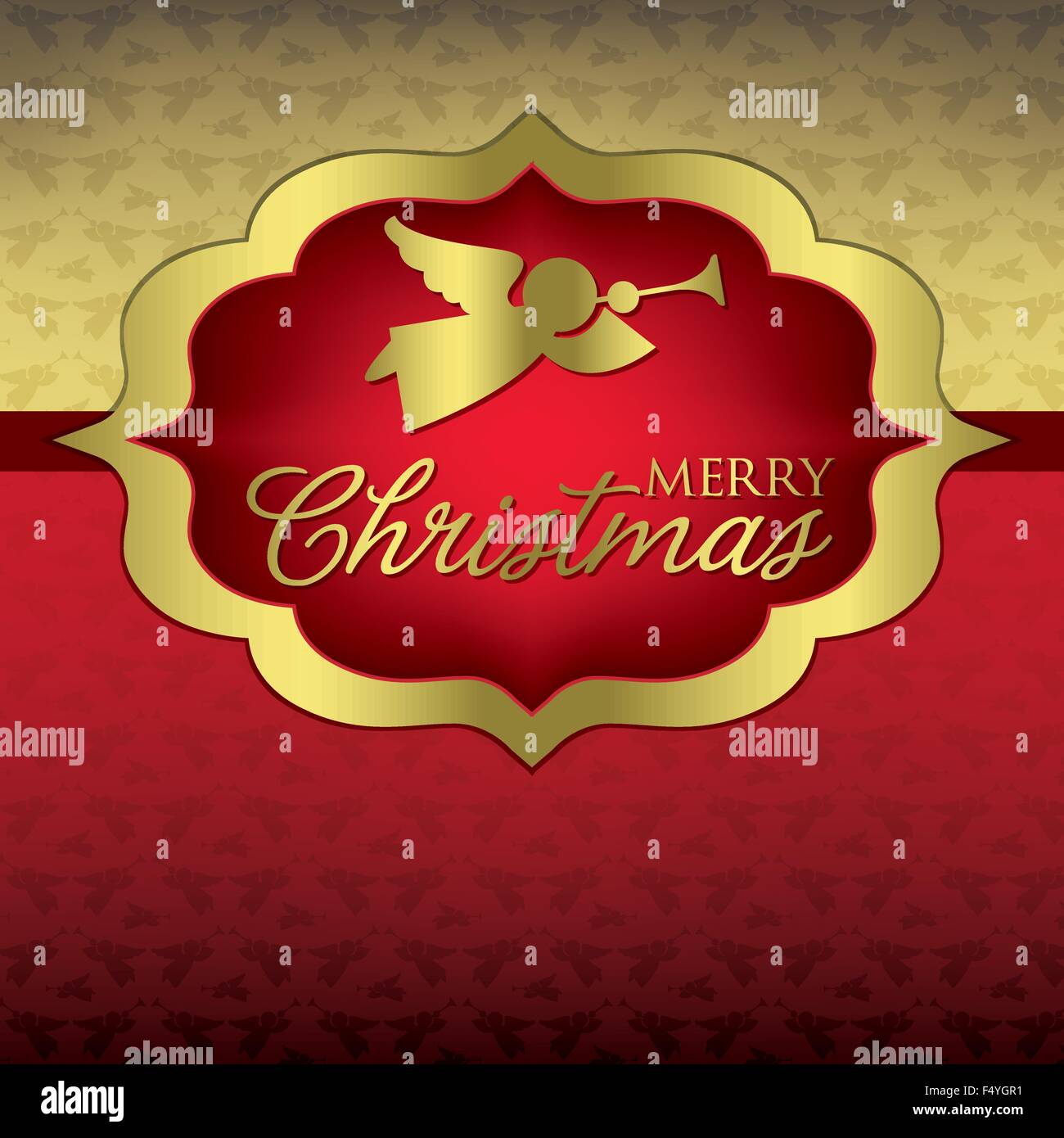 Elegant Label Christmas card in vector format Stock Vector Image &amp; Art ...