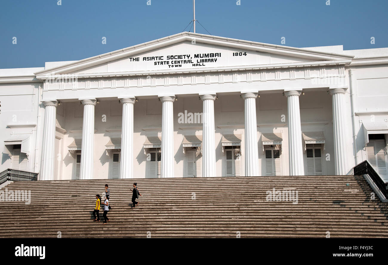 The image of Asiatic Society Library was taken in Mumbai, India Stock Photo