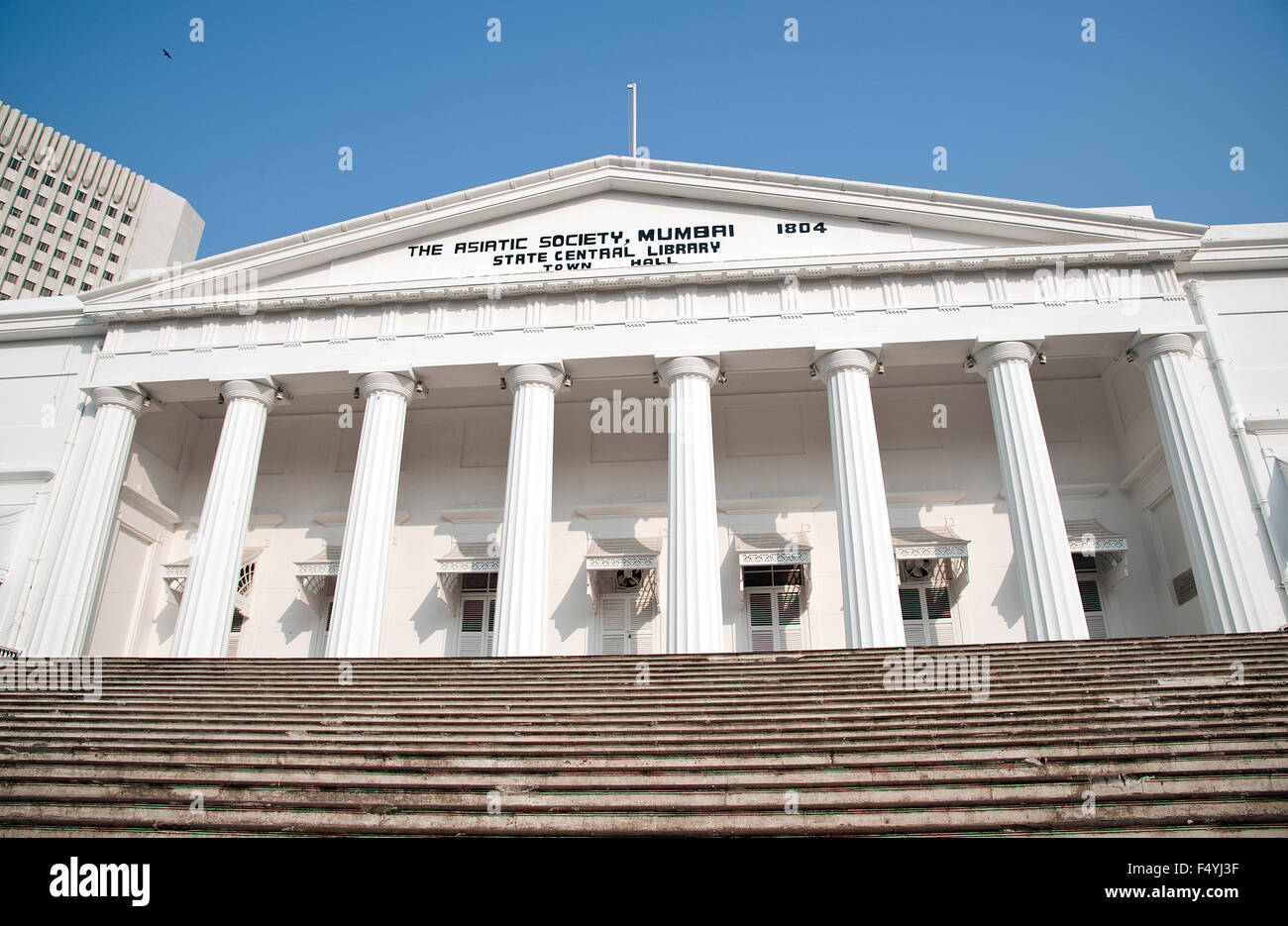The image of Asiatic Society Library was taken in Mumbai, India Stock Photo
