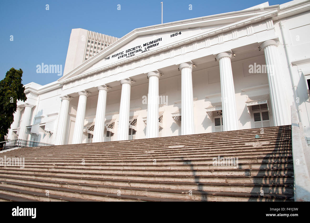 The image of Asiatic Society Library was taken in Mumbai, India Stock Photo