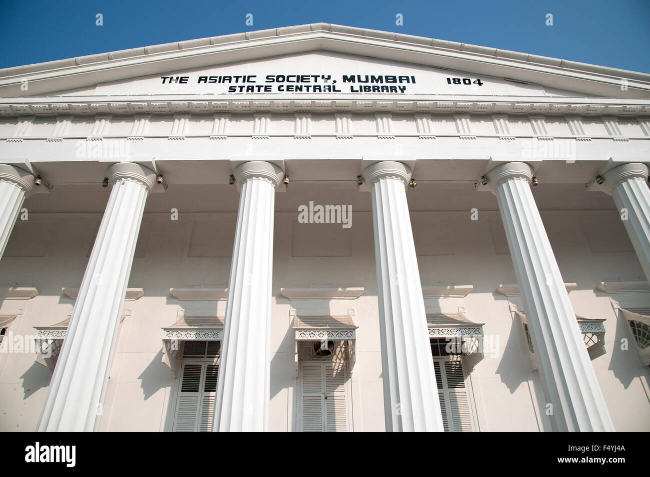 The image of Asiatic Society Library was taken in Mumbai, India Stock Photo