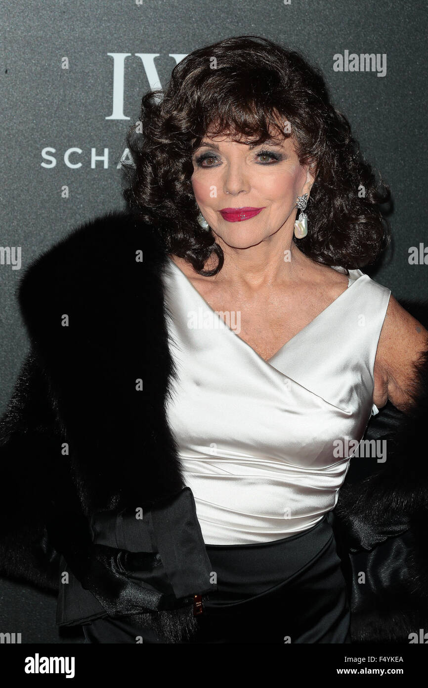 London, UK, 6th Oct 2015: Dame Joan Collins attends the BFI Luminous