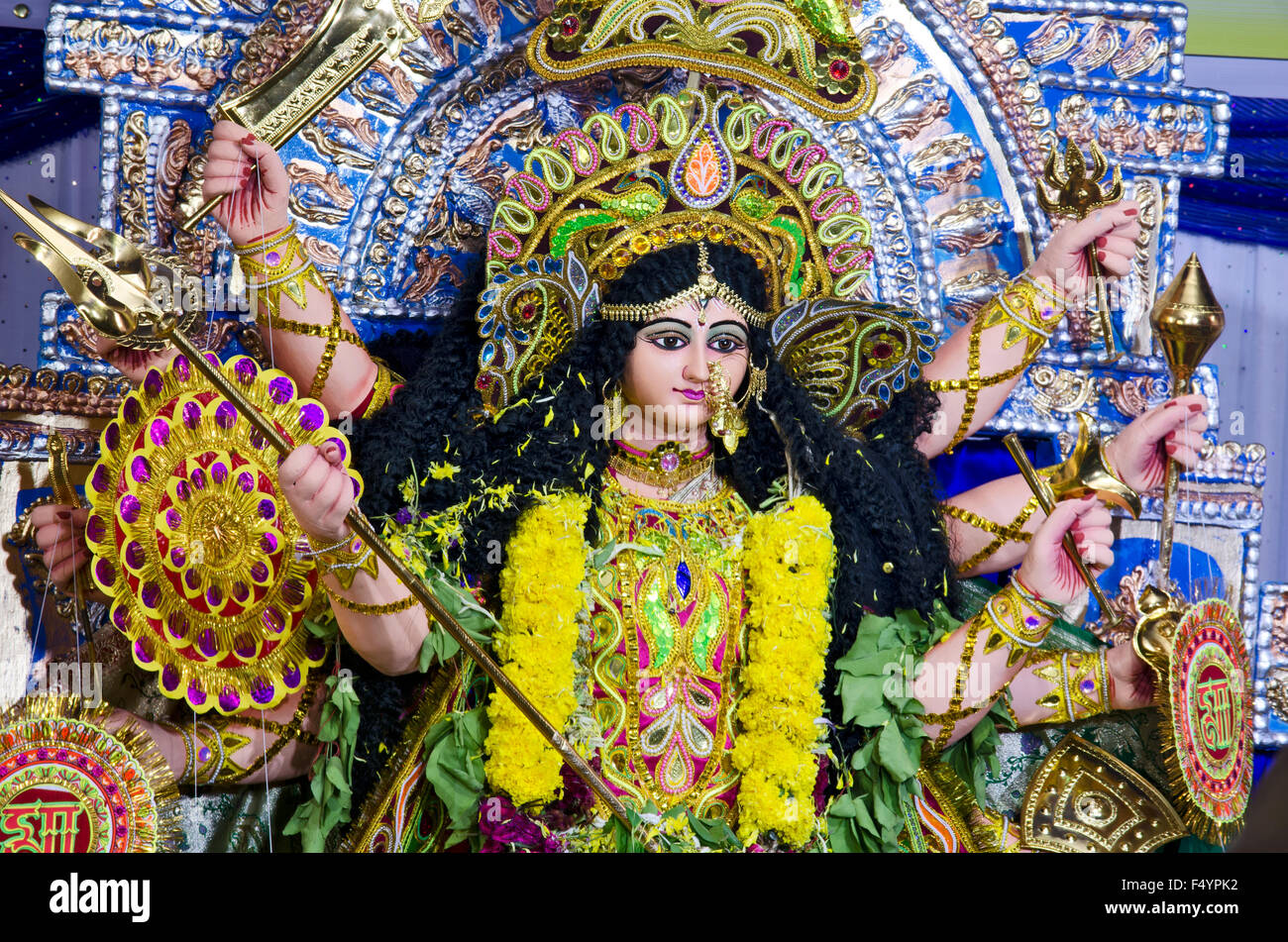 Durga Puja at Chennai, Madras, Tamil Nadu, India, Asia Stock Photo Alamy