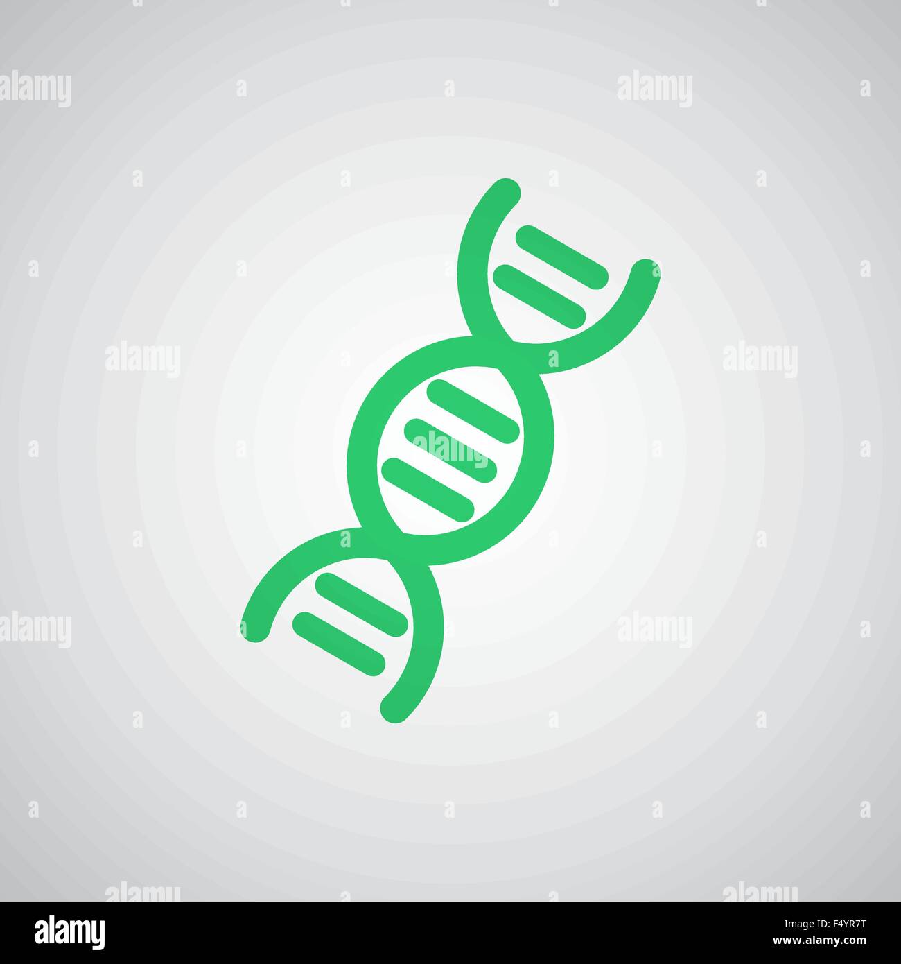 Flat green Dna icon Stock Vector Image & Art - Alamy