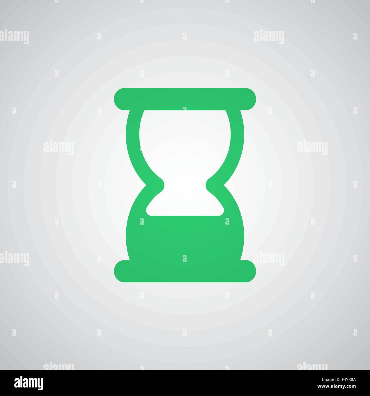Flat green Hourglass icon Stock Vector Image & Art - Alamy