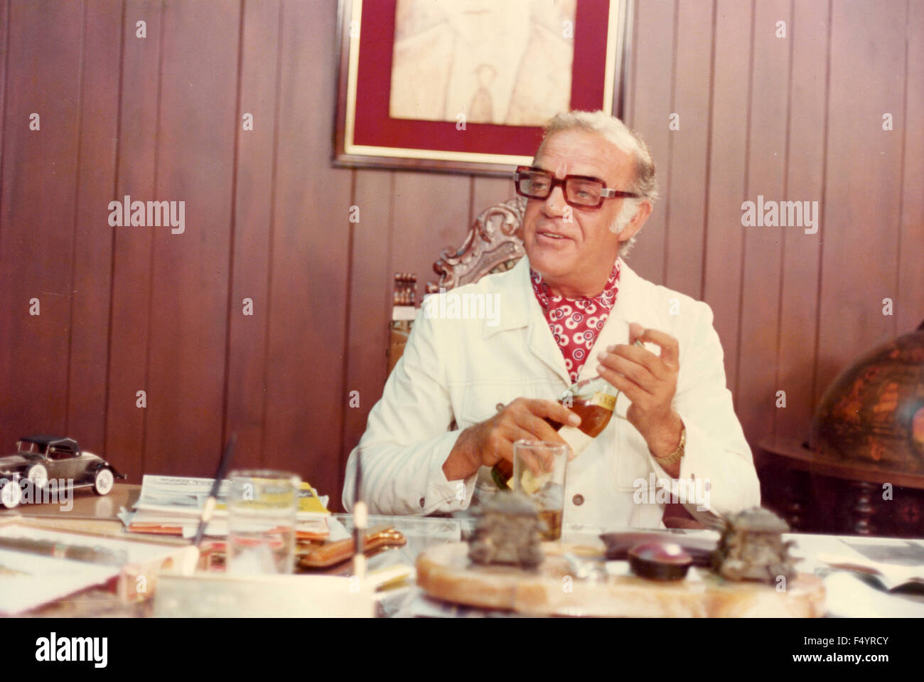 Actor Eduardo Fajardo in the Italian movie