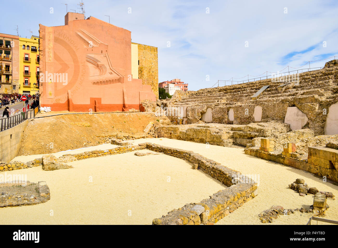 Roman circus ruins of Tarraco. UNESCO world heritage site. Tarragona