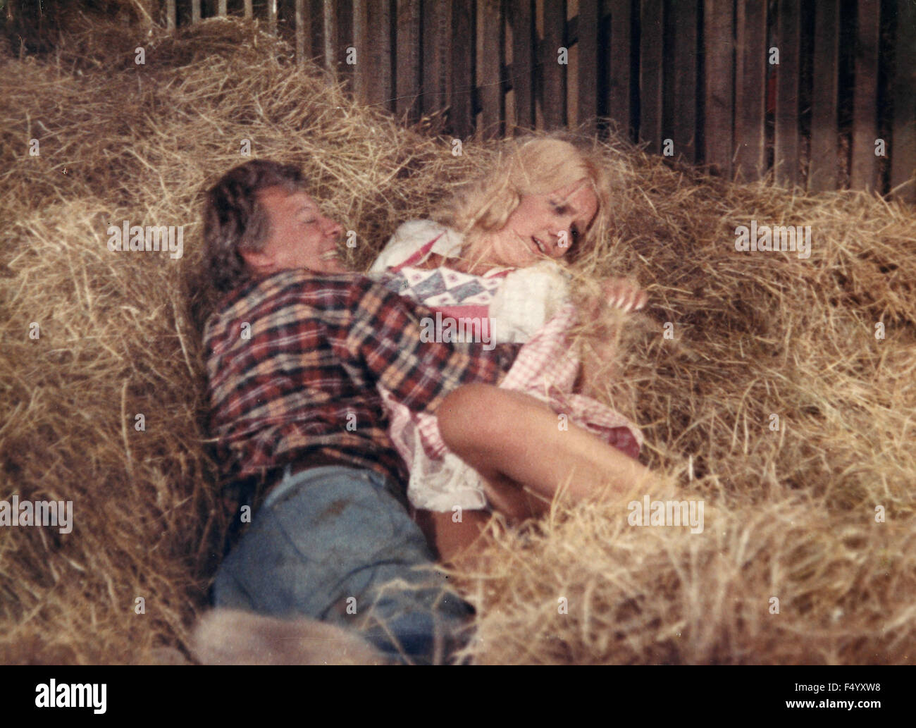 A scene from the Danish film Brødrene på Uglegaarden, Denmark Stock