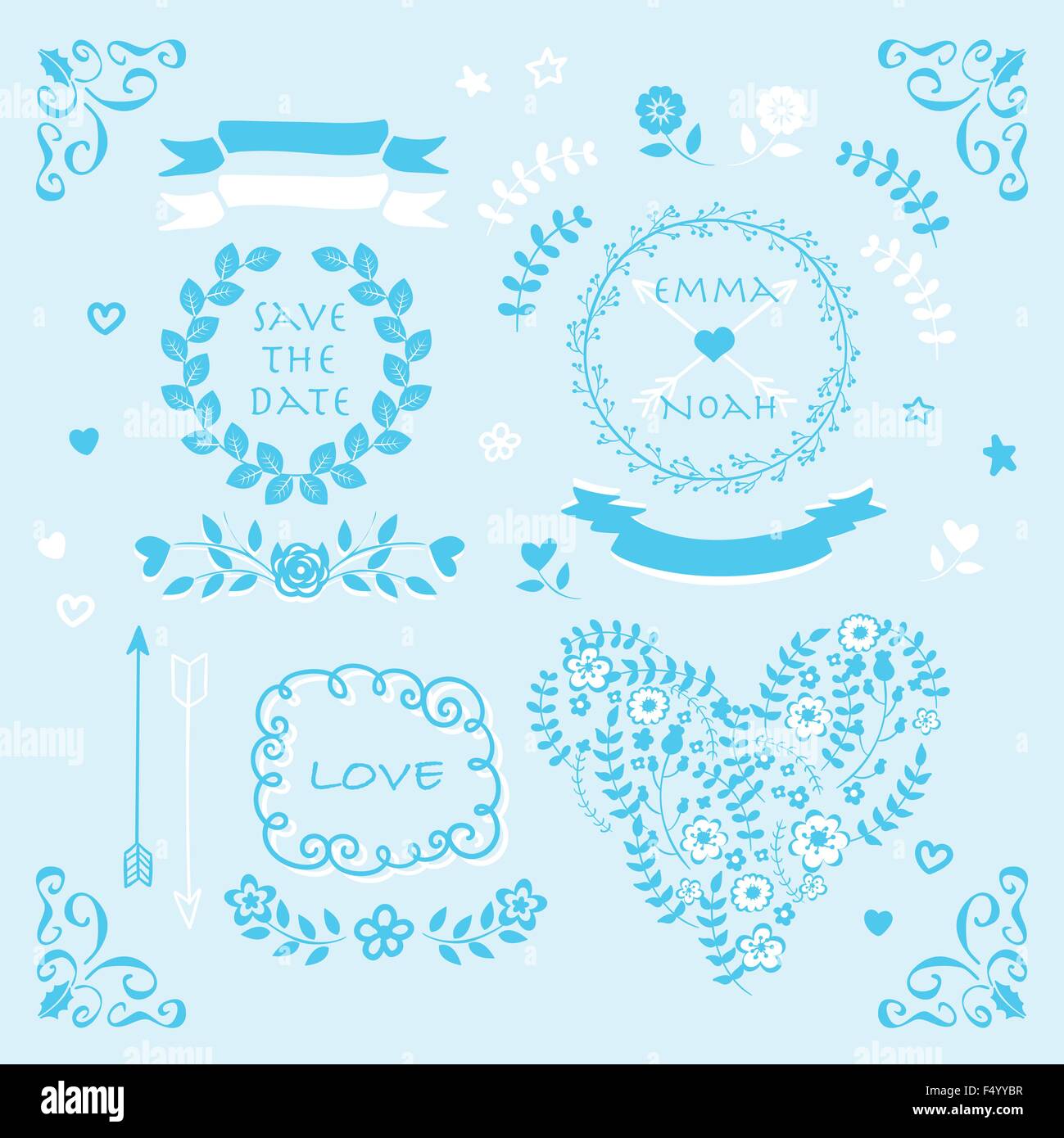 Wedding invitation design vector vectors hi-res stock photography and ...