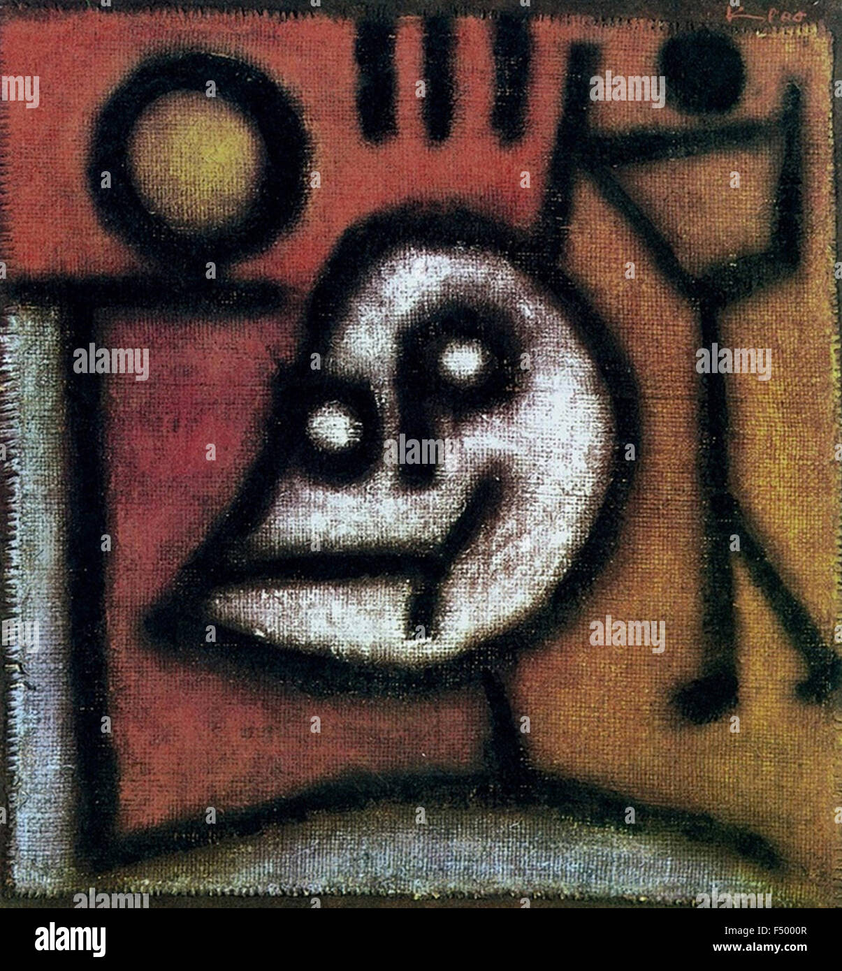 Paul Klee Death and the Fire Stock Photo Alamy