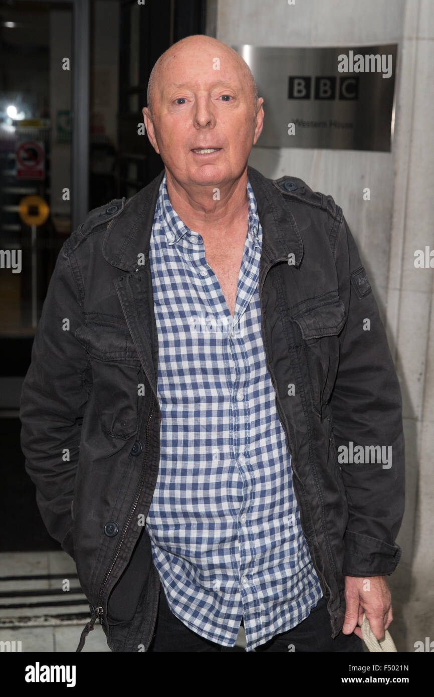 Jasper Carrott pictured arriving at the Radio 2 studio Featuring