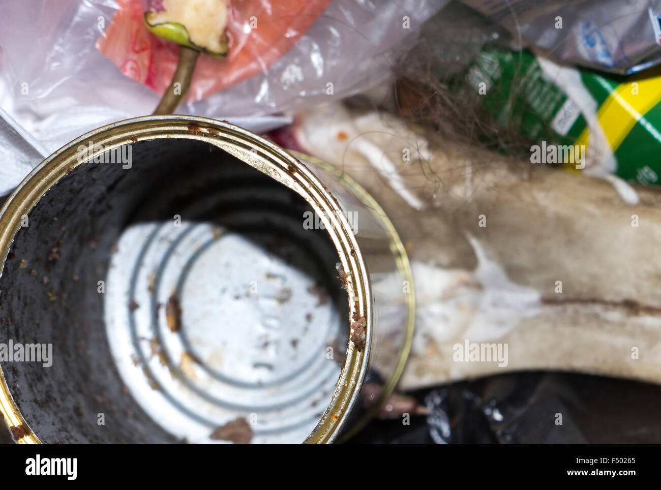 The food garbage texture and objects Stock Photo - Alamy