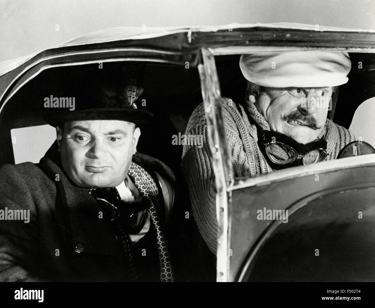 The actor Terry-Thomas in a scene from the film 'Monte Carlo or Bust!' (Those Daring Young Men in Their Jaunty jalopies), 1969 Stock Photo