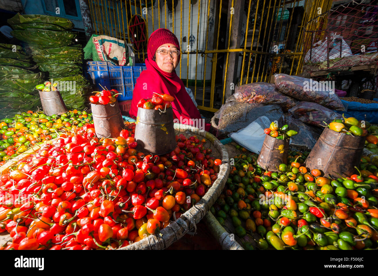 Local Nepali Woman High Resolution Stock Photography and Images - Alamy