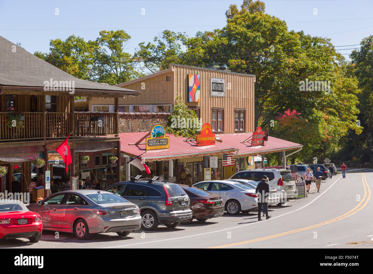 The Blue Ridge mountain hamlet of Little Switzerland, North Carolina
