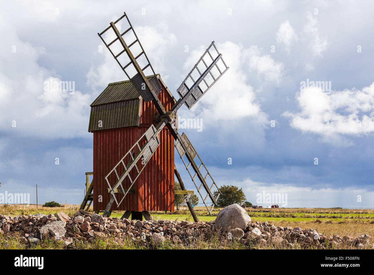 Windmills oland sweden hires stock photography and images Alamy