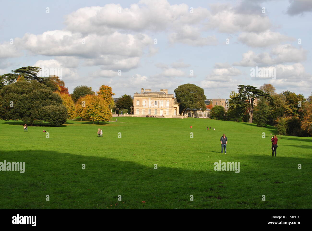 Autumn in Blaise Castle park in Bristol, England October 2015 Stock Photo Alamy