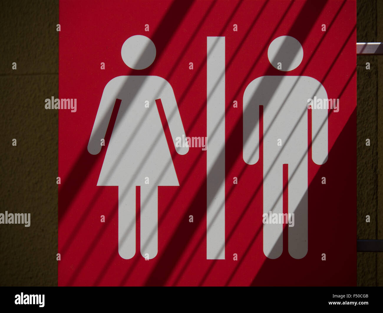 Unisex toilet and sign hires stock photography and images Alamy