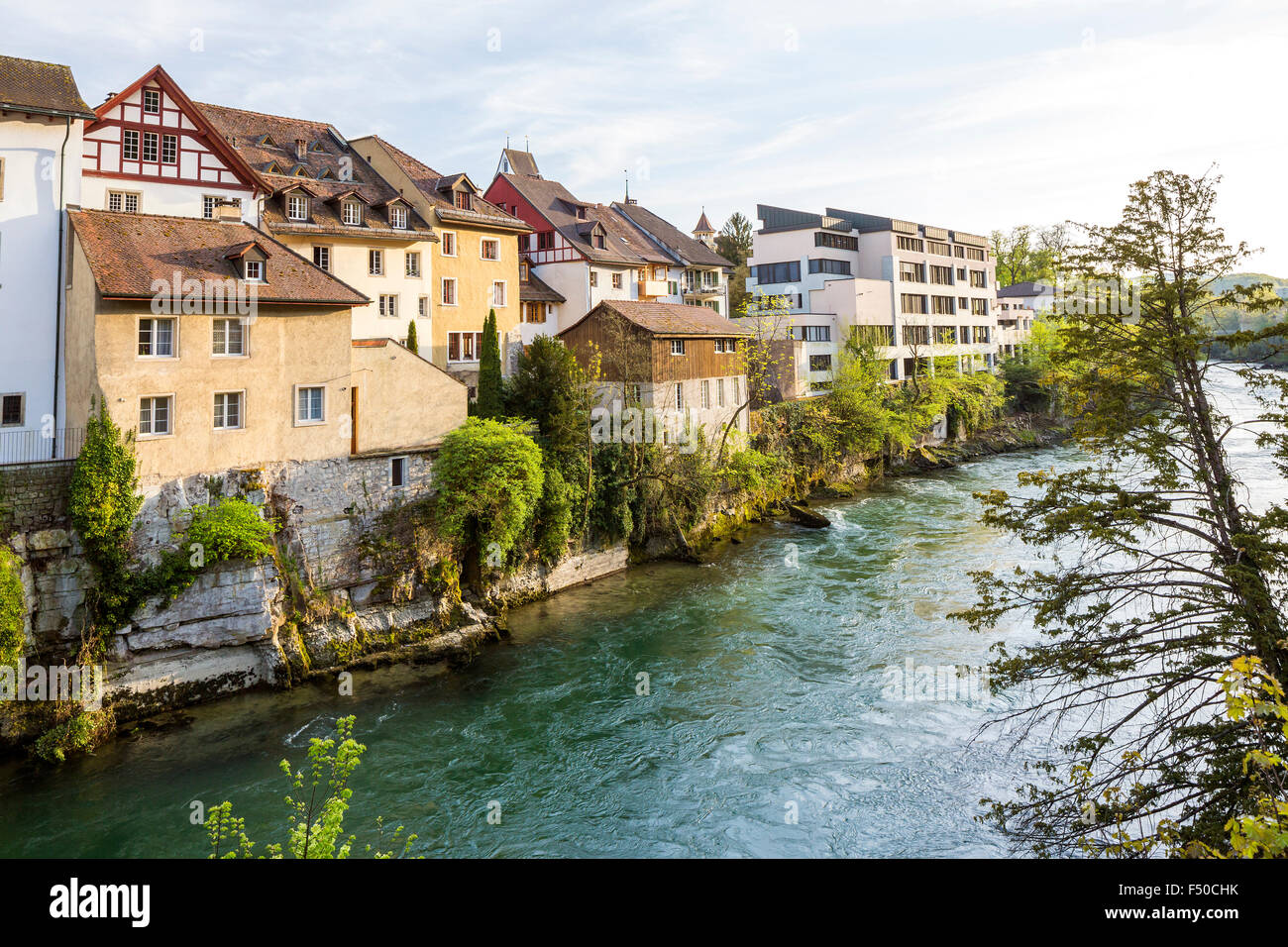 Brugg, Canton Aargau, Switzerland. Stock Photo