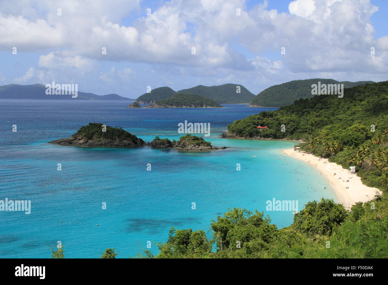 Trunk Bay, St. John USVI Stock Photo Alamy