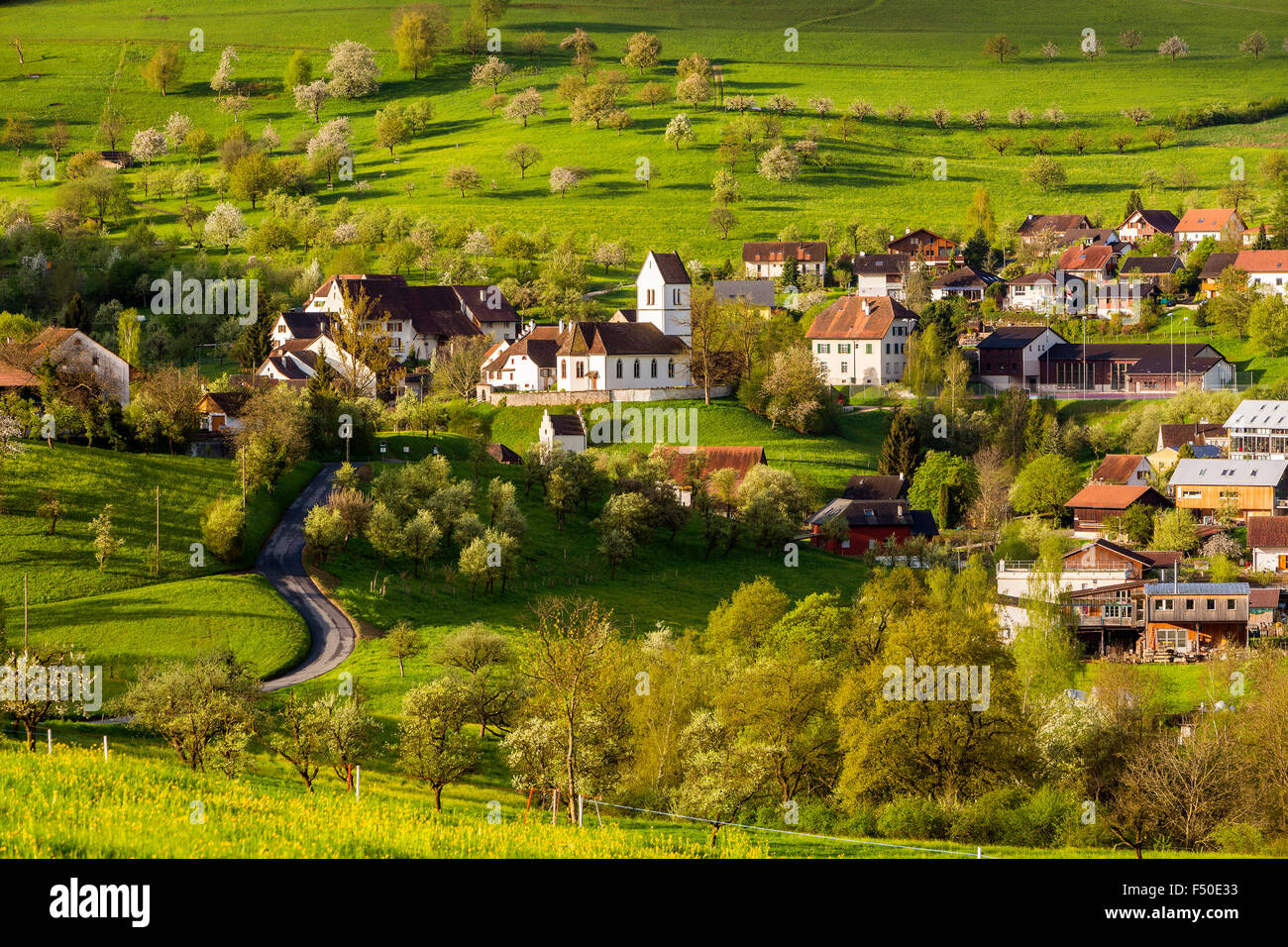Oltingen, Canton BaselLandschaft, Switzerland Stock Photo Alamy