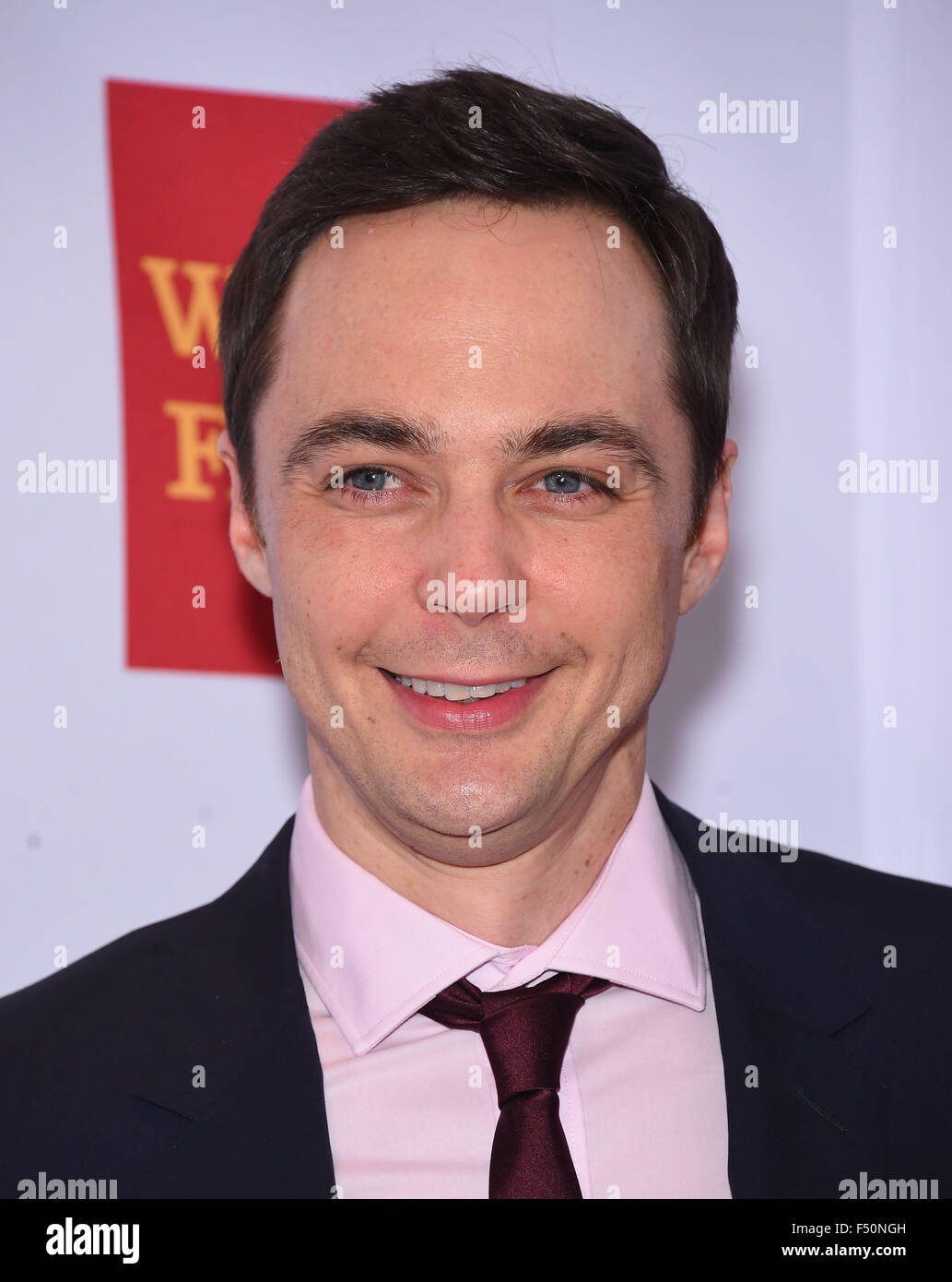 Beverly Hills, California, USA. 23rd Oct, 2015. Jim Parsons arrives for the GLSEN Awards and Gala held at the Wilshire Hotel. © Lisa O'Connor/ZUMA Wire/Alamy Live News Stock Photo