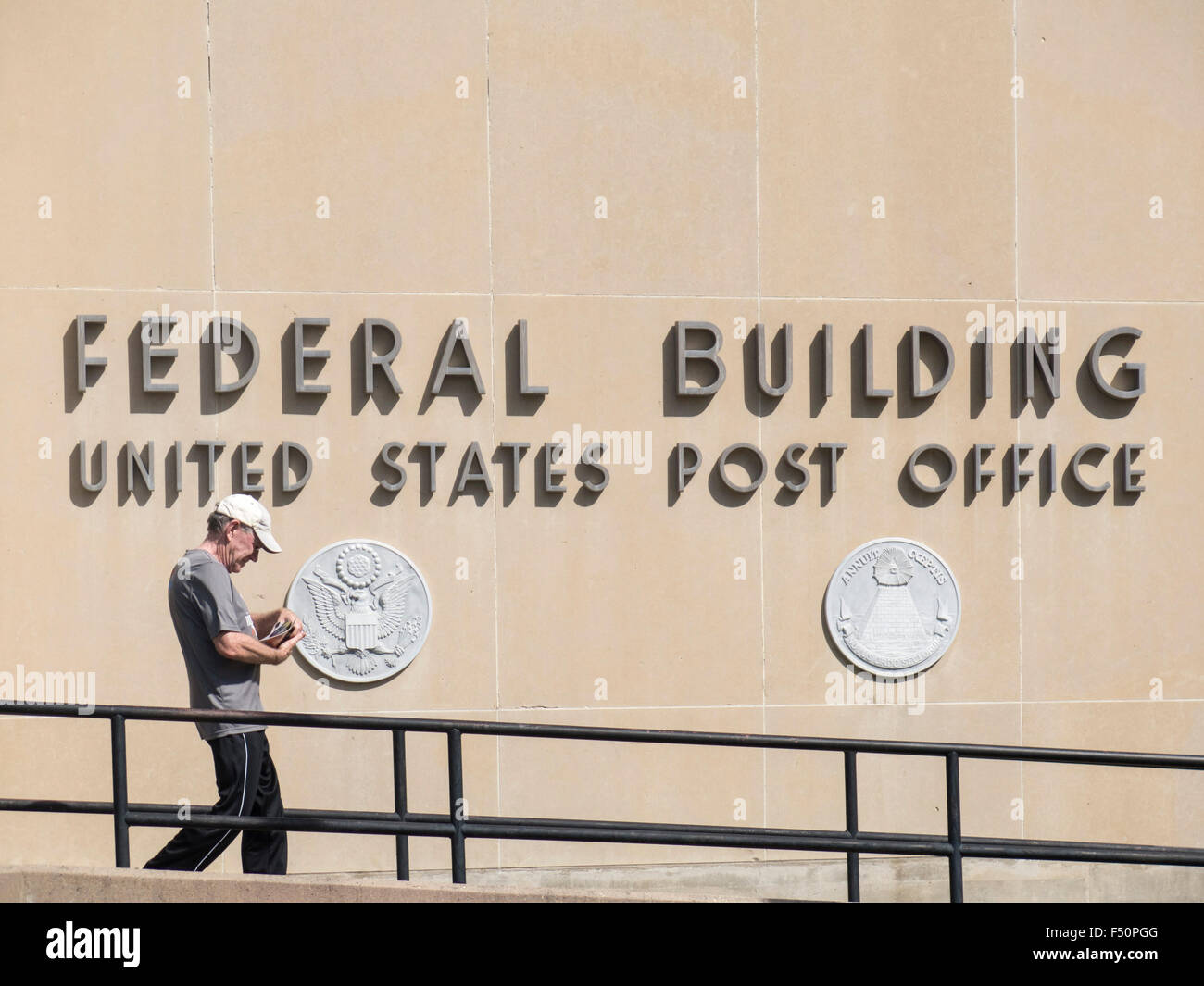 Post Office Stock Photo