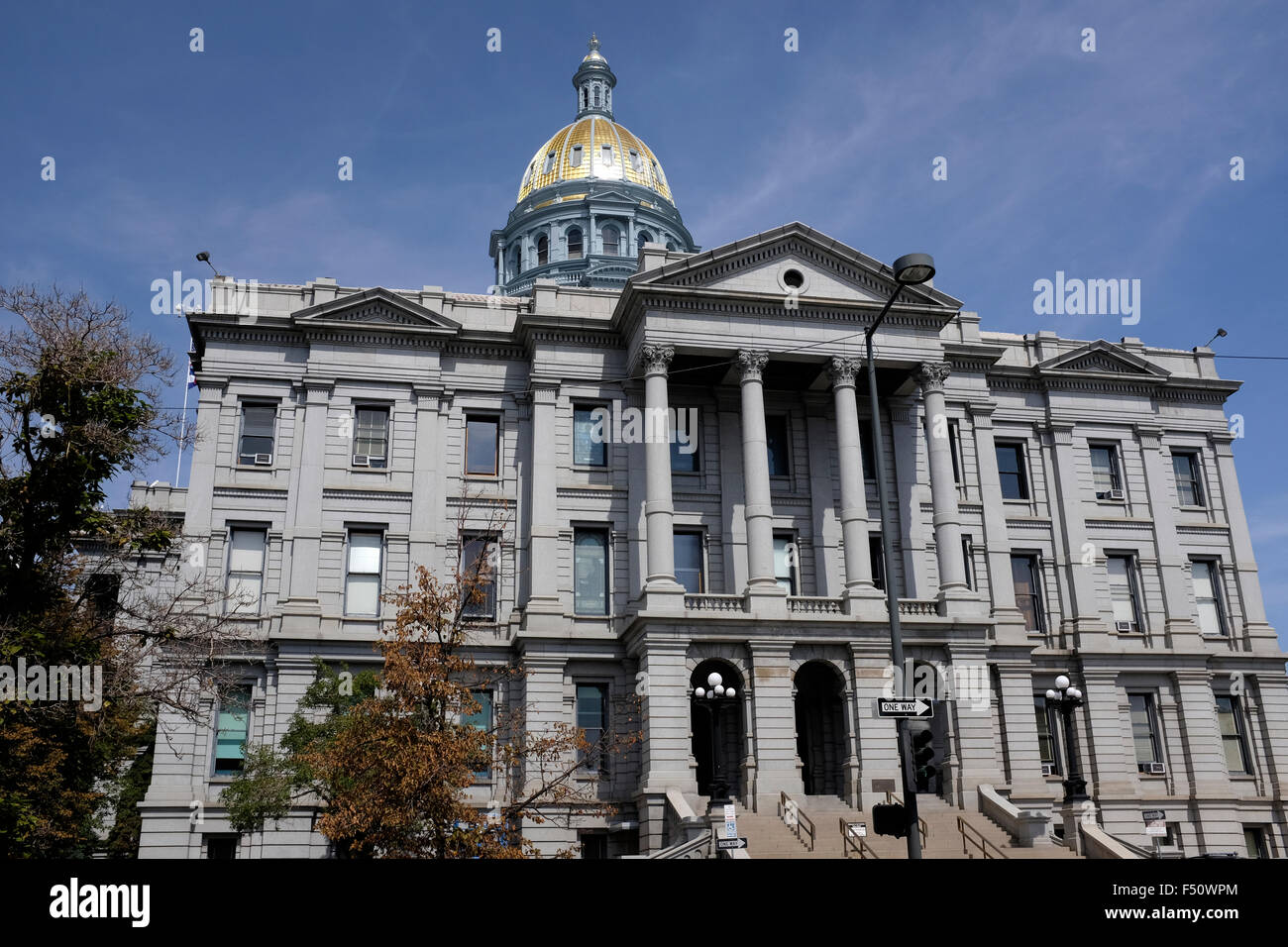 Colorado Capitol Building - Denver, Colorado Stock Photo