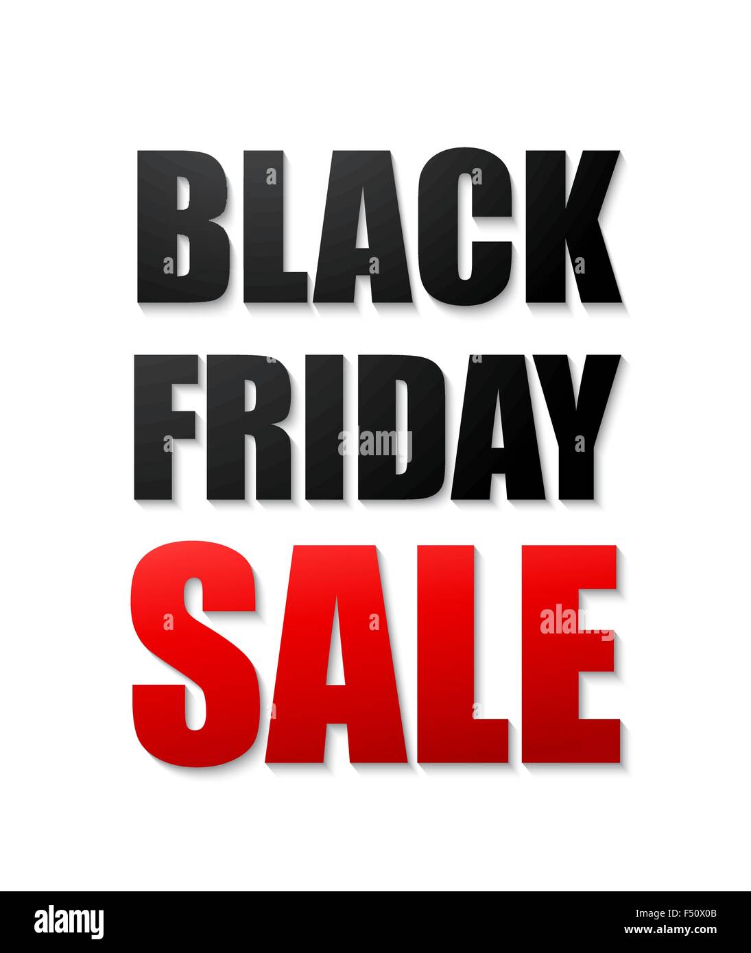 Black friday sales typographic poster Stock Vector Image & Art Alamy