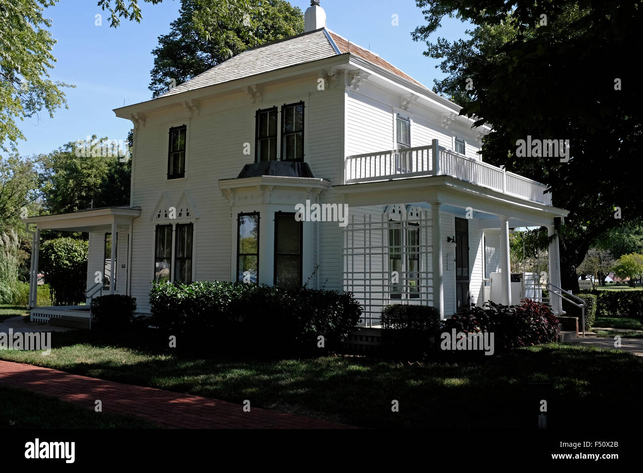 President Eisenhower's boyhood home in Eisenhower National Historic